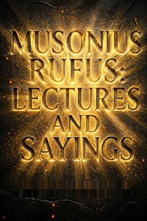 Musonius Rufus by Musonius Rufus