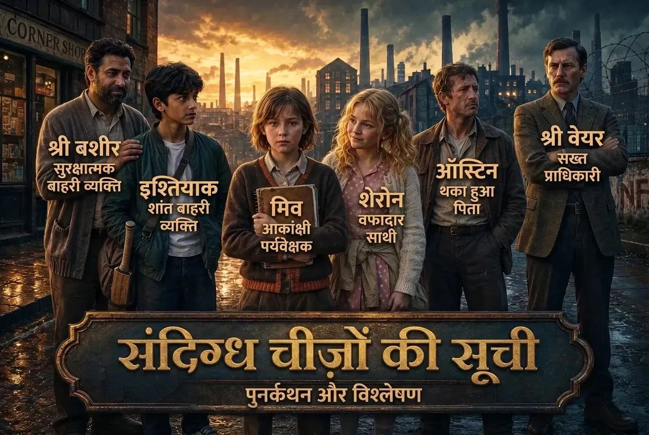 संदिग्ध चीज़ों की सूची