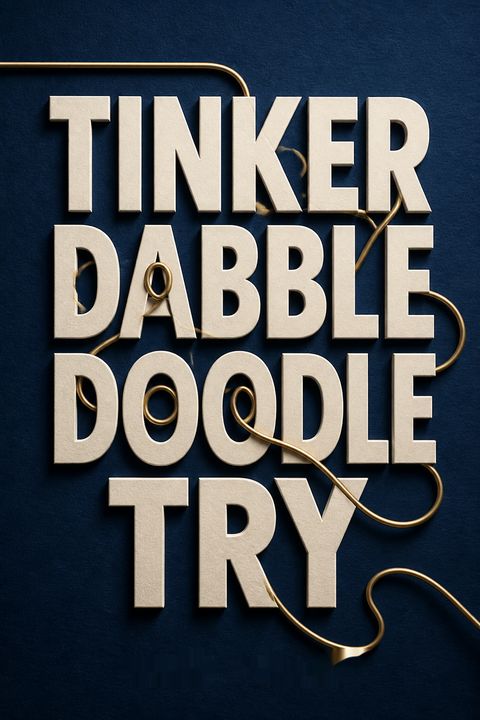 Tinker Dabble Doodle Try by Srini Pillay
