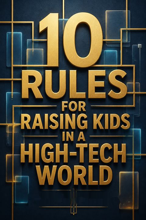 10 Rules for Raising Kids in a High-Tech World by Jean M. Twenge
