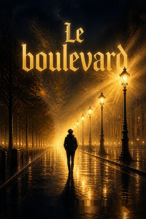 Le boulevard by Jean-François Sénéchal