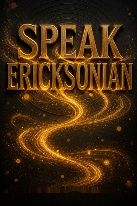 Speak Ericksonian by Richard K. Nongard