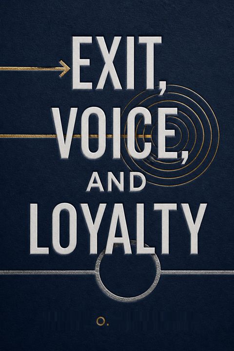 Exit, Voice, and Loyalty by Albert O. Hirschman