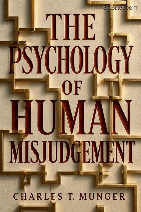 The Psychology of Human Misjudgement