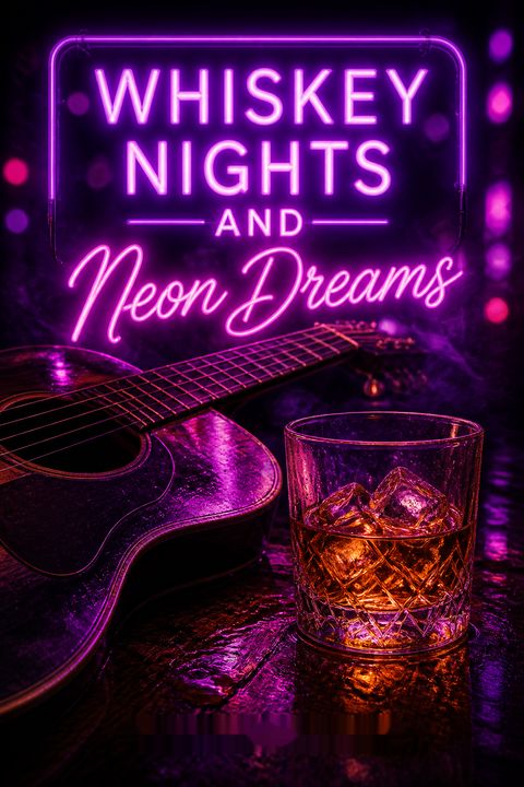 Whiskey Nights and Neon Dreams by Ashley      James