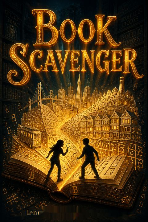 Book Scavenger by Jennifer Chambliss Bertman