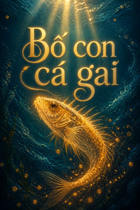Bố con cá gai