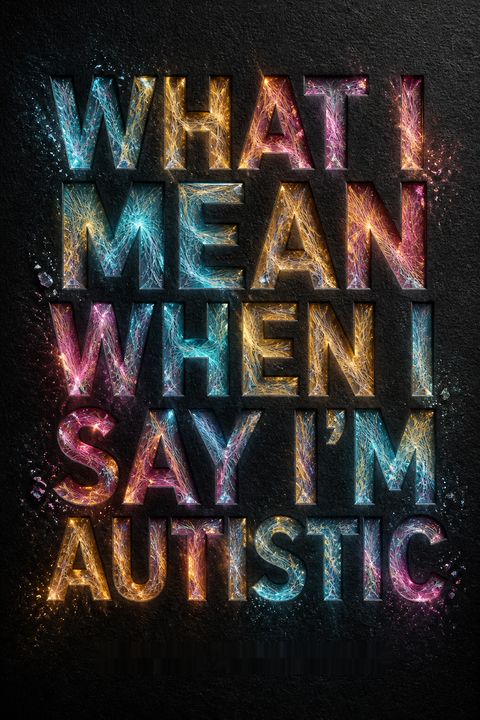 What I Mean When I Say I'm Autistic by Annie Kotowicz
