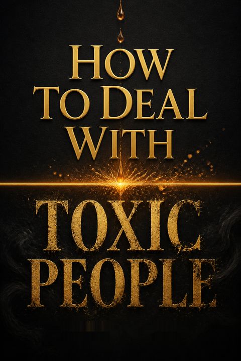 How to Deal with Toxic People by Gregory L. Jantz
