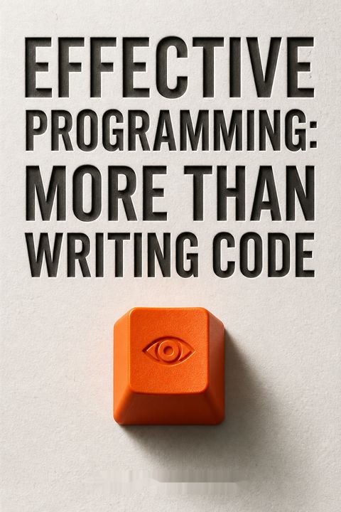 Effective Programming by Jeff Atwood