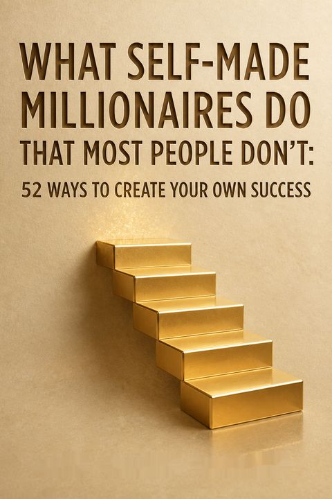 What Self-Made Millionaires Do That Most People Don't by Ann Marie Sabath