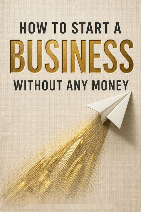 How To Start a Business without Any Money by Rachel Bridge