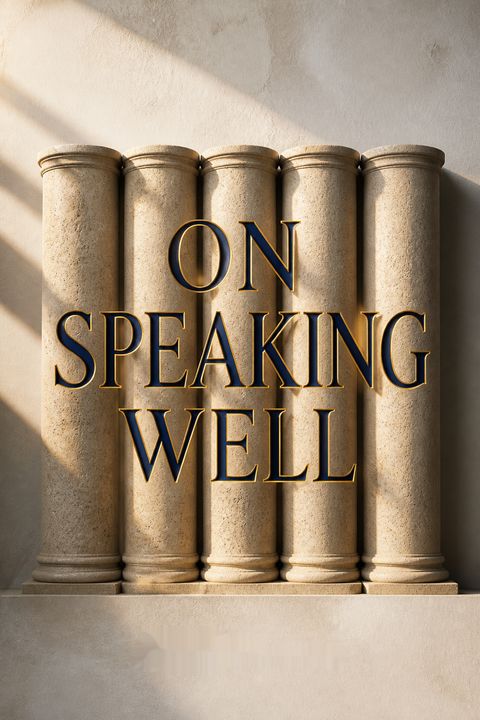 On Speaking Well by Peggy Noonan