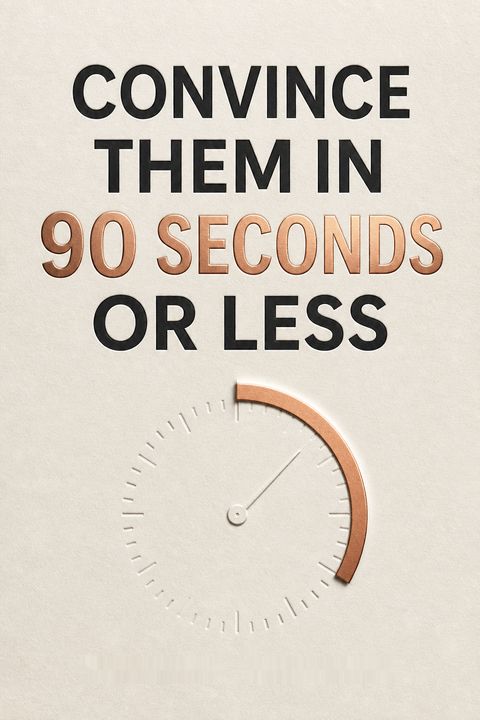 Convince Them in 90 Seconds or Less by Nicholas Boothman