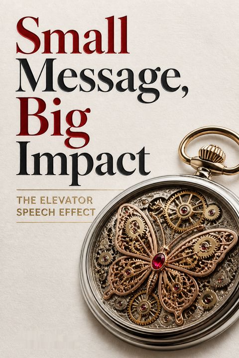 Small Message, Big Impact by Terri L. Sjodin