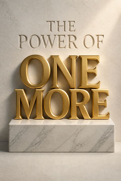 The Power of One More by Ed Mylett