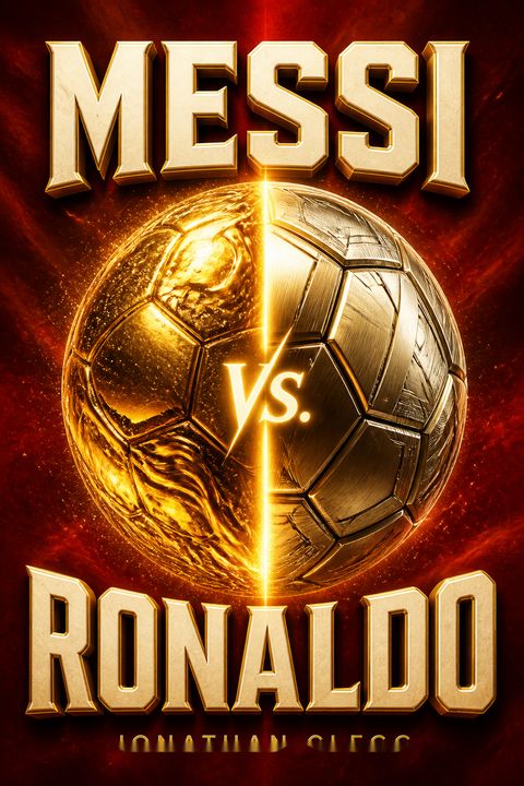Messi vs. Ronaldo by Jonathan Clegg
