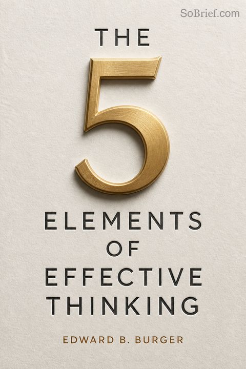 The 5 Elements of Effective Thinking