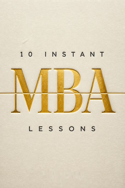 10 Instant MBA lessons by Infinite Ideas