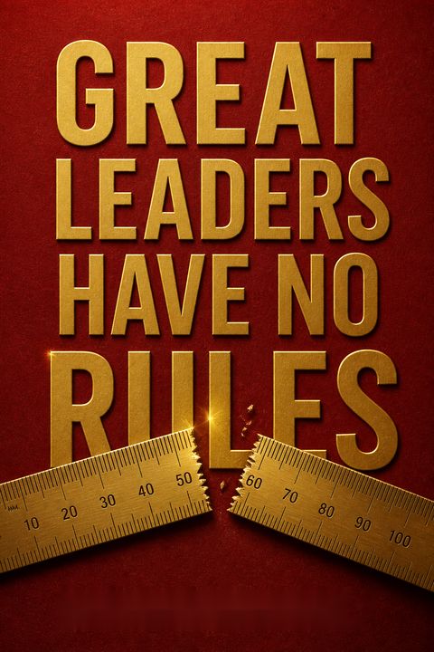 Great Leaders Have No Rules