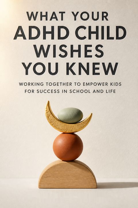 What Your ADHD Child Wishes You Knew by Sharon Saline