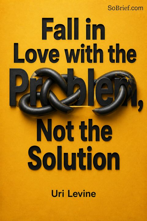 Fall in Love with the Problem, Not the Solution