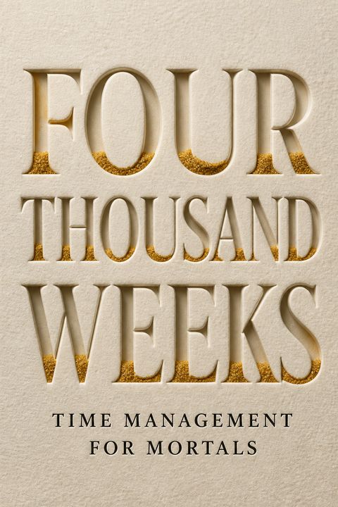 Four Thousand Weeks by Oliver Burkeman