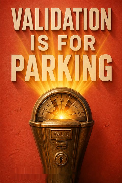 Validation Is For Parking by Nicole Kalil