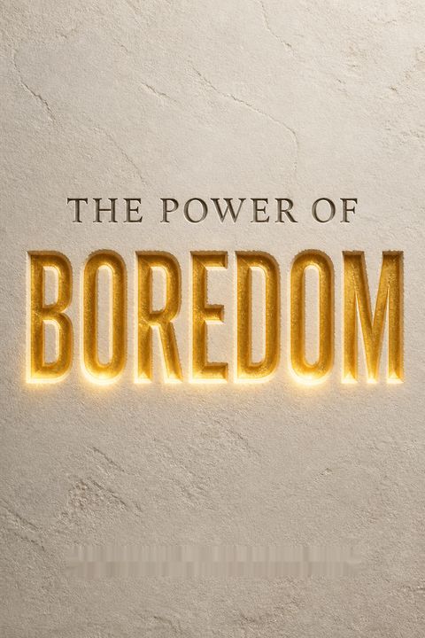 The Power of Boredom by Mark A. Hawkins