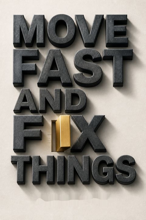 Move Fast and Fix Things