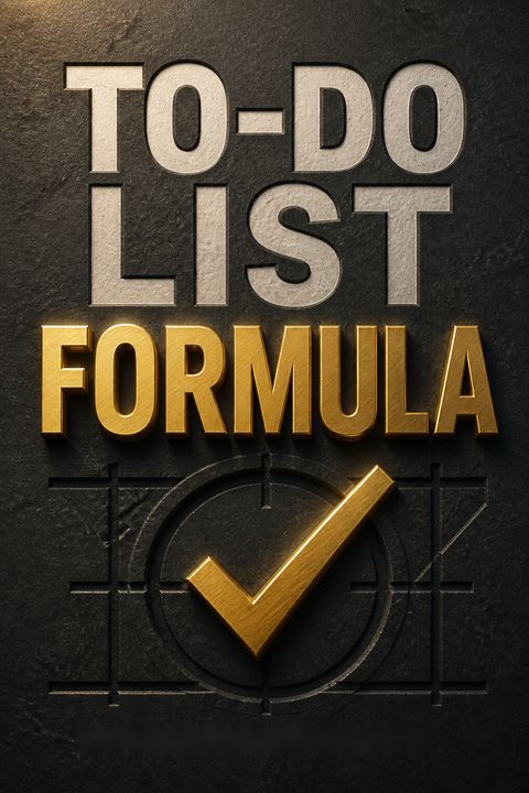 To-Do List Formula by Damon Zahariades