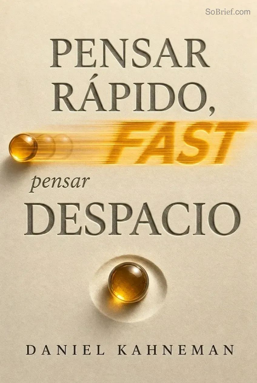 Pensar rápido, pensar despacio