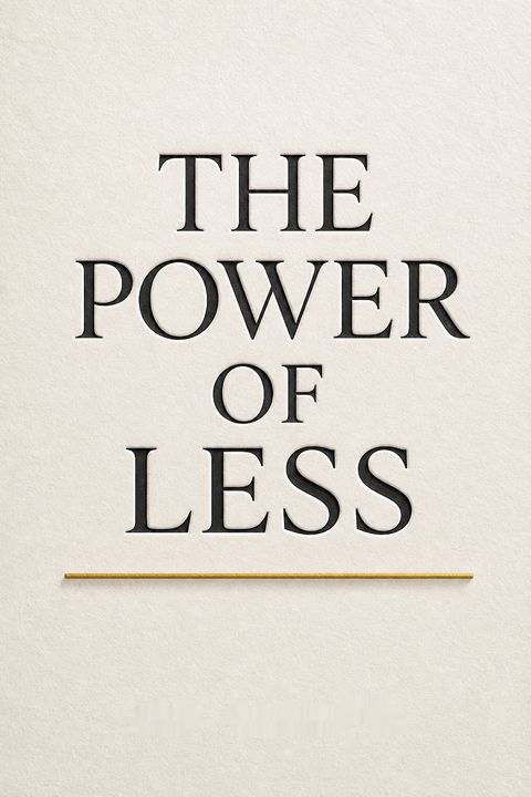 The Power Of Less by Leo Babauta