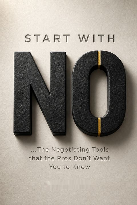 Start with NO...The Negotiating Tools that the Pros Don't Want You to Know