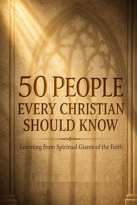 50 People Every Christian Should Know by Warren W. Wiersbe