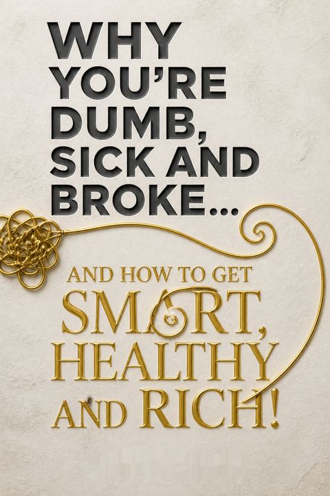 Why You're Dumb, Sick and Broke...And How to Get Smart, Healthy and Rich! by Randy Gage