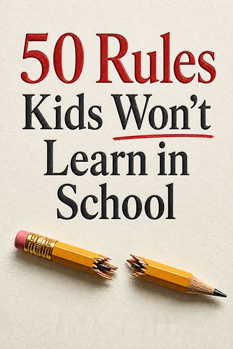 50 Rules Kids Won't Learn in School by Charles J. Sykes