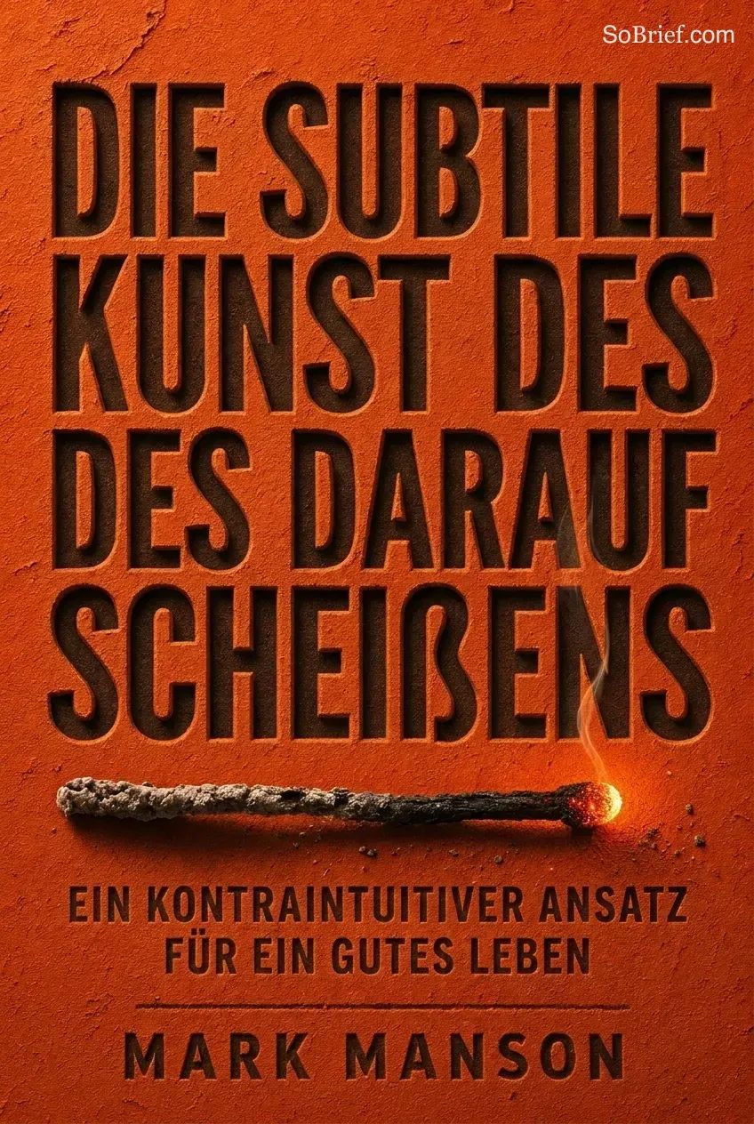 Die subtile Kunst des darauf Scheißens