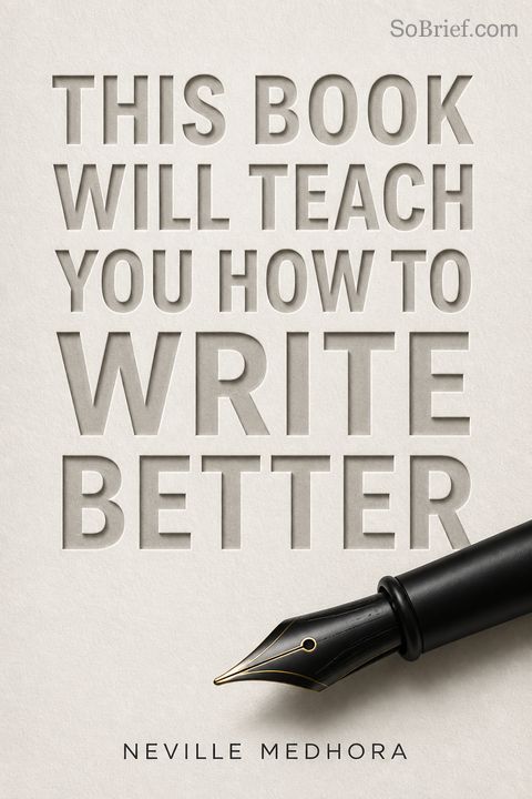 This book will teach you how to write better