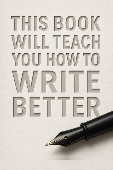 This book will teach you how to write better