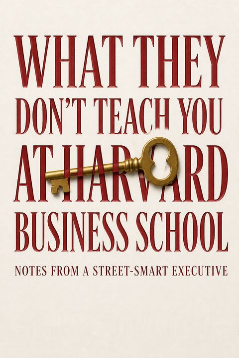 What They Don't Teach You at Harvard Business School