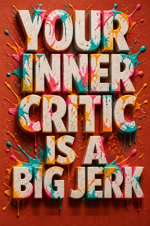 Your Inner Critic Is a Big Jerk by Danielle Krysa