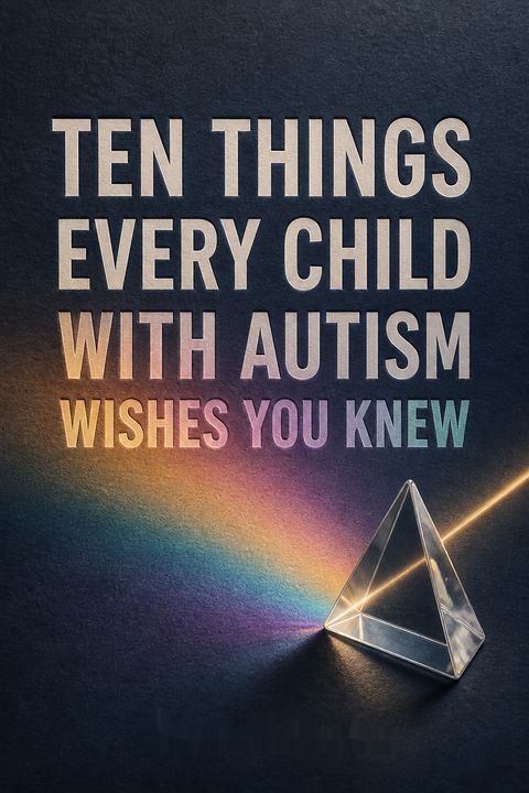 Ten Things Every Child with Autism Wishes You Knew by Ellen Notbohm