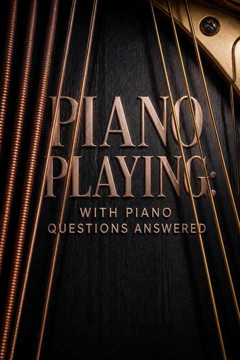 Piano Playing by Josef Hofmann