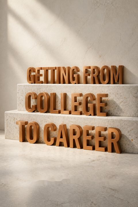 Getting from College to Career by Lindsey Pollak