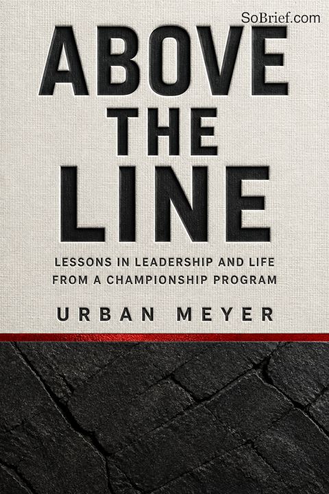 Above the Line by Urban Meyer