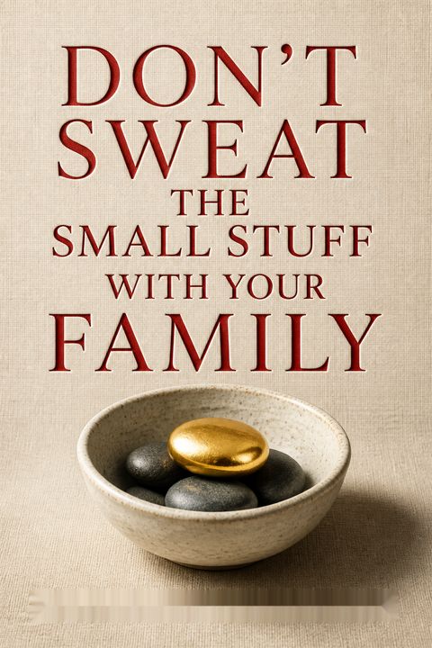 Don't Sweat the Small Stuff With Your Family by richard-carlson