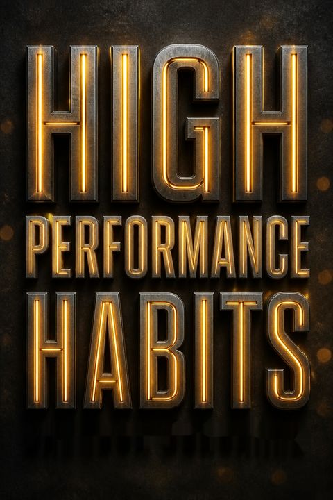 High Performance Habits