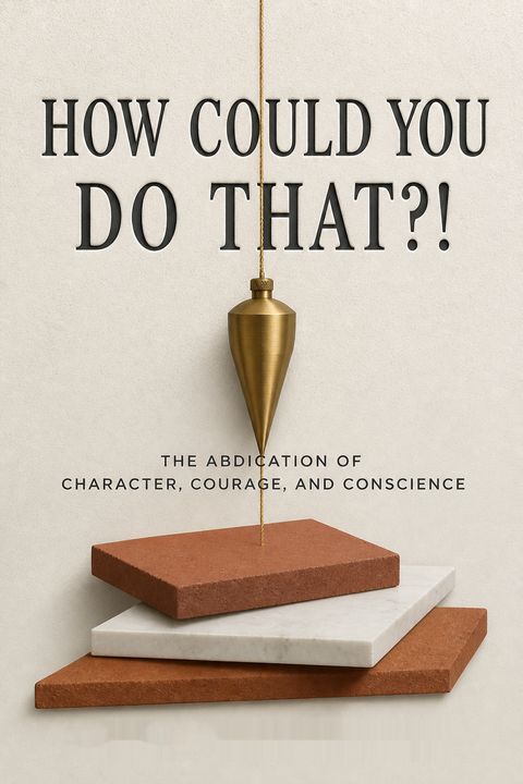 How Could You Do That?! The Abdication of Character, Courage, and Conscience by Laura Schlessinger