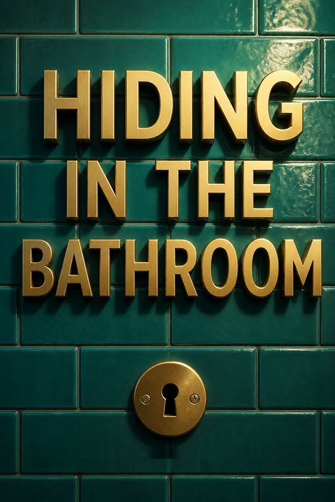 Hiding in the Bathroom by Morra Aarons-Mele